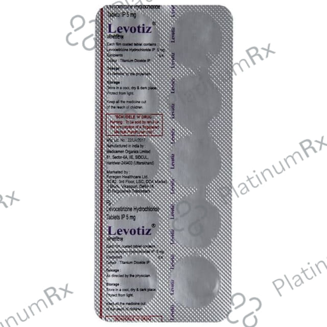Levotiz Tablet 10s
