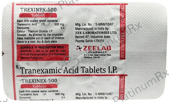 Trexinex 500 Tablet