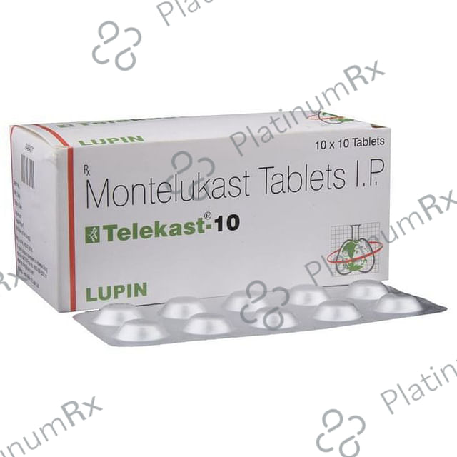 Telekast 10mg Tablet 10s