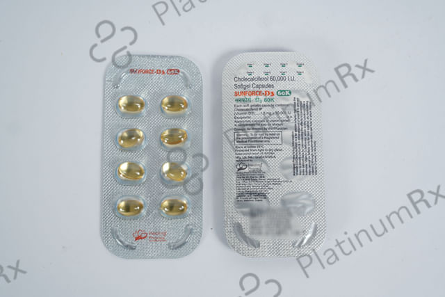 Sunforce D3 60K Capsule 8s