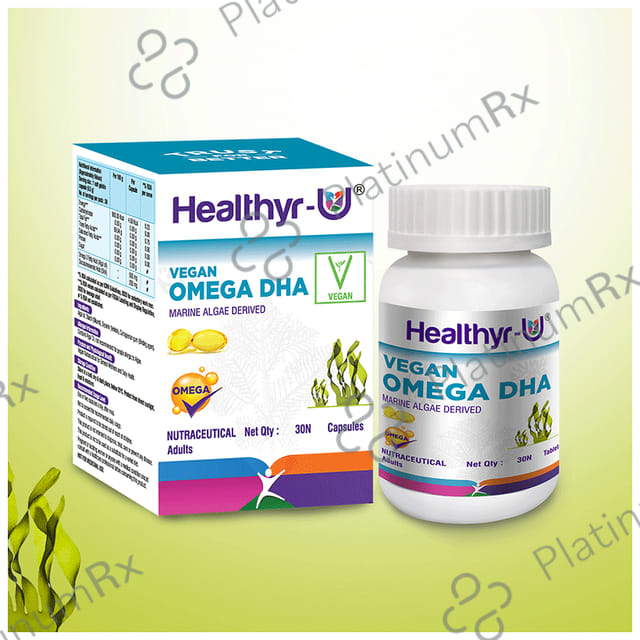 Healthyr-U Vegan Omega DHA Capsule