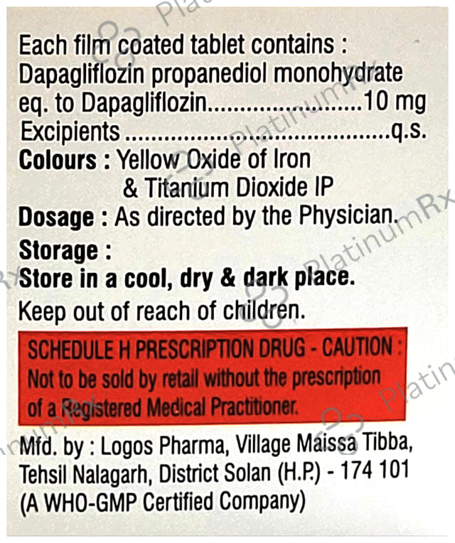 Dapalect 10mg Tablet 10s
