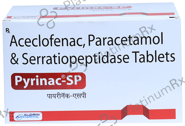 Pyrinac SP 100mg/325mg/15mg Tablet