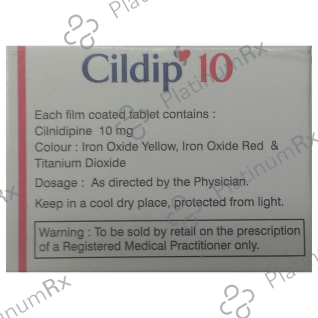 Cildip 10mg Tablet 10s