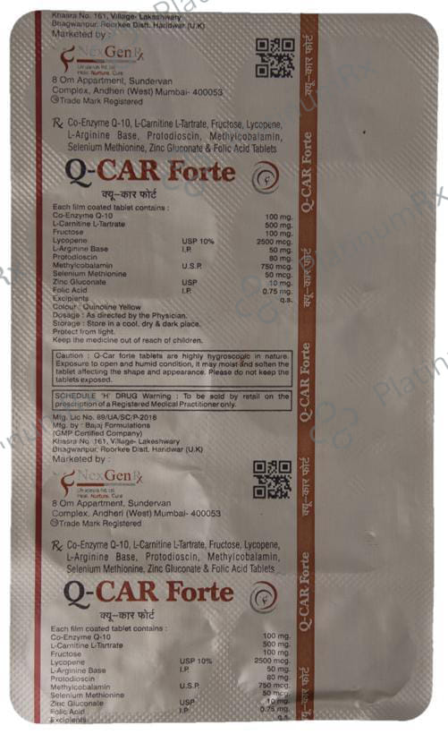 Q-Car Forte Tablet