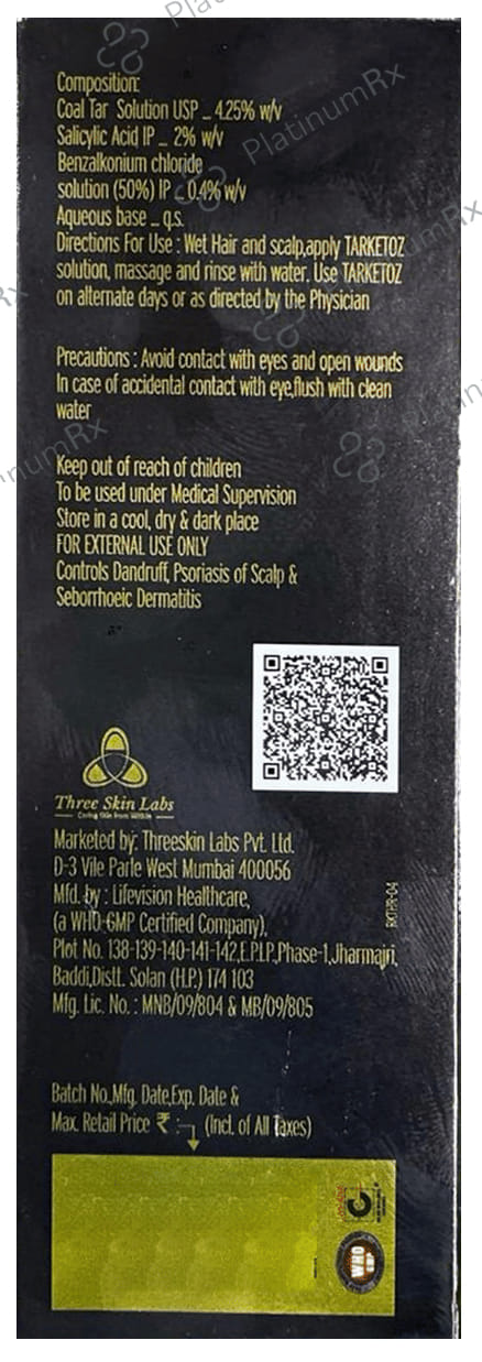 Tarketoz Solution 100ml