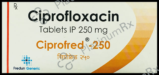 Ciprofred 250mg Tablet 10s