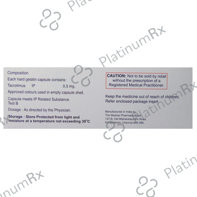 Taclog 0.5mg Capsule