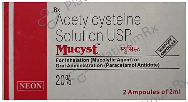 Mucyst 400mg Injection 2ml