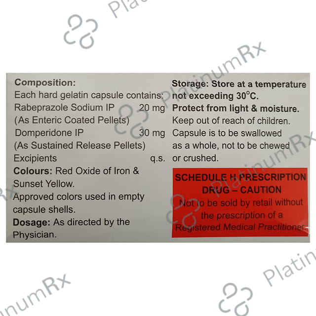 Zuropraz D 30/20mg Capsule SR 10s