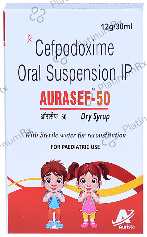 Aurasef 50 Dry Syrup