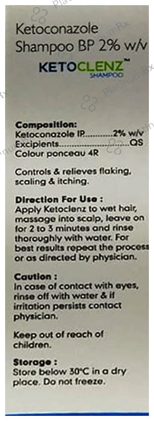 Ketoclenz Shampoo 60ml