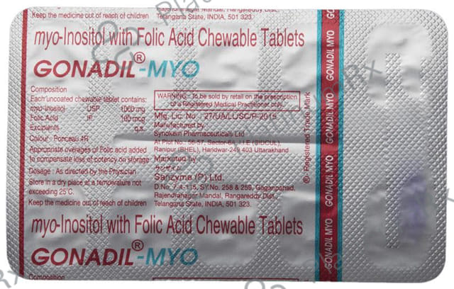 Gonadil Myo Chewable Tablet 10s