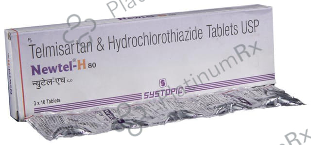 Newtel H 80 12.5/80mg Tablet 10s
