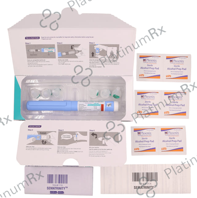 Sematrinity 0.25/0.5mg Prefilled Pen Injection 1.5ml