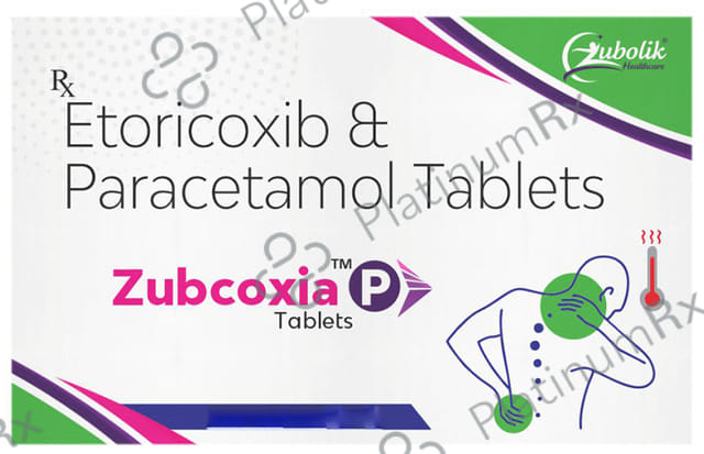 Zubcoxia P 60/325mg Tablet 10s