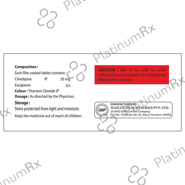 Cilmax 20 Tablet