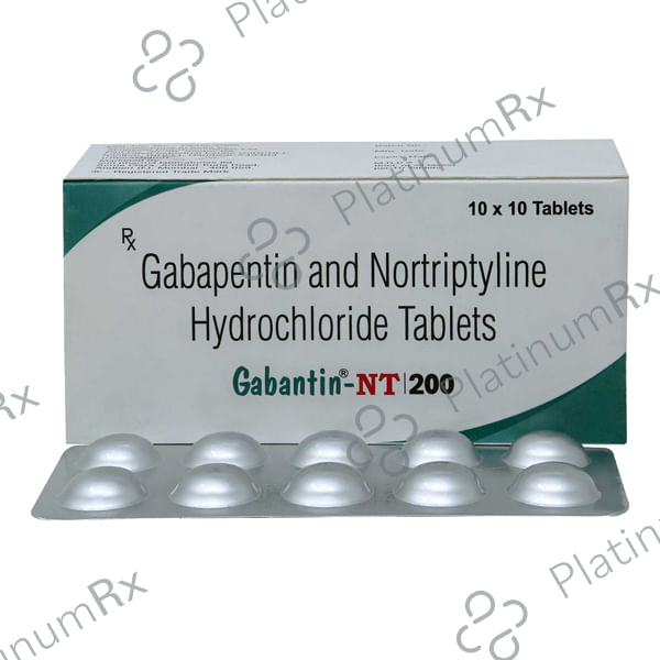 Gabantin NT 200/10mg Tablet 10s