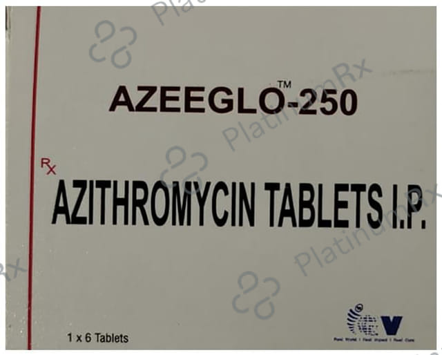 Azeeglo 250mg Tablet 6s