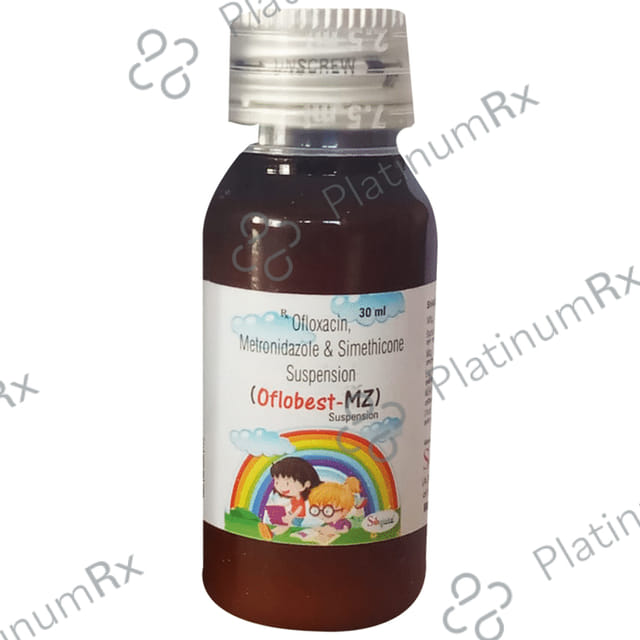 Oflobest-MZ Oral Suspension