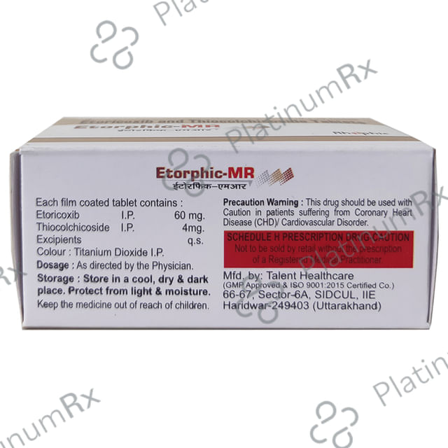 Etorphic MR Tablet 10s