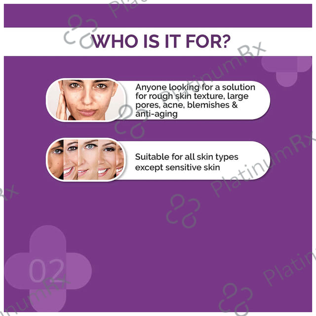 The Derma Co 30% AHA+2% BHA Peeling Solution - For 10 Minute Weekly Exfoliation