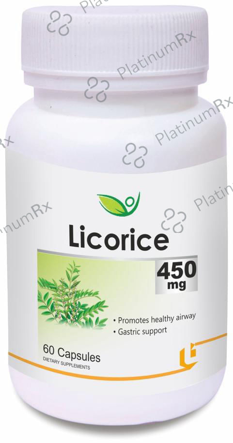Biotrex Licorice 450mg Capsule