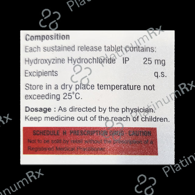 Hydropalm 25mg Tablet 10s