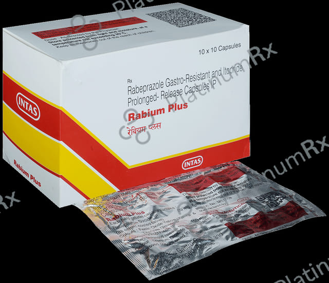 Rabium Plus 150/20mg Capsule PR 10s