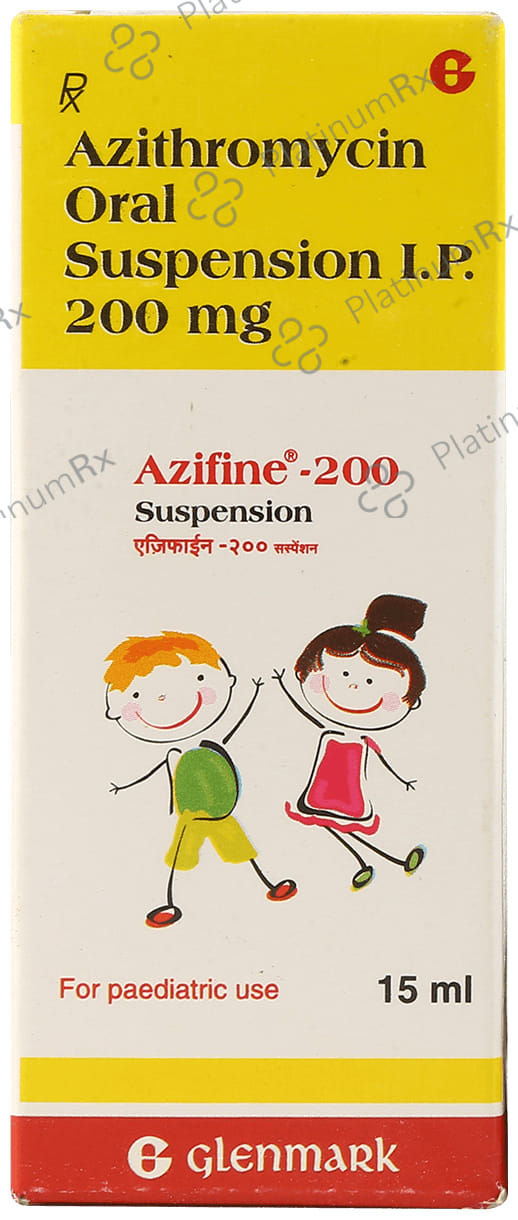 Azifine 200mg Suspension 15ml
