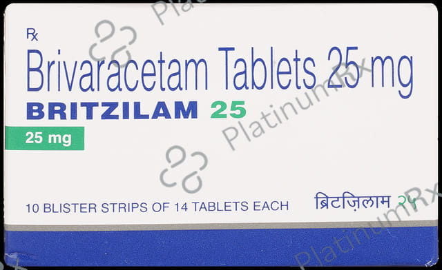 Britzilam 25mg Tablet 14s