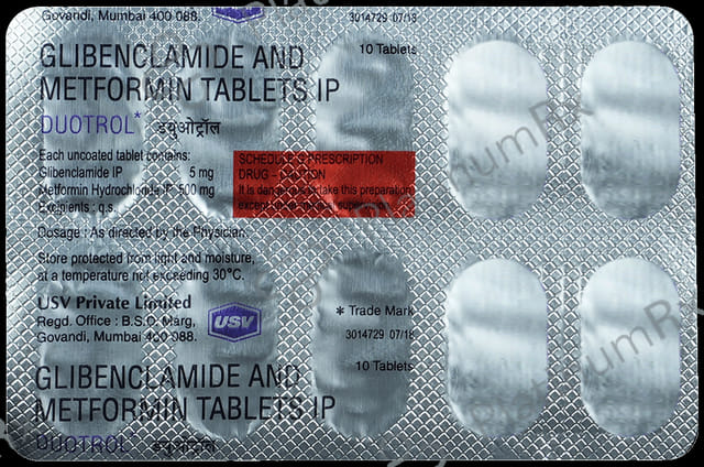 Duotrol 5/500mg Tablet 10s