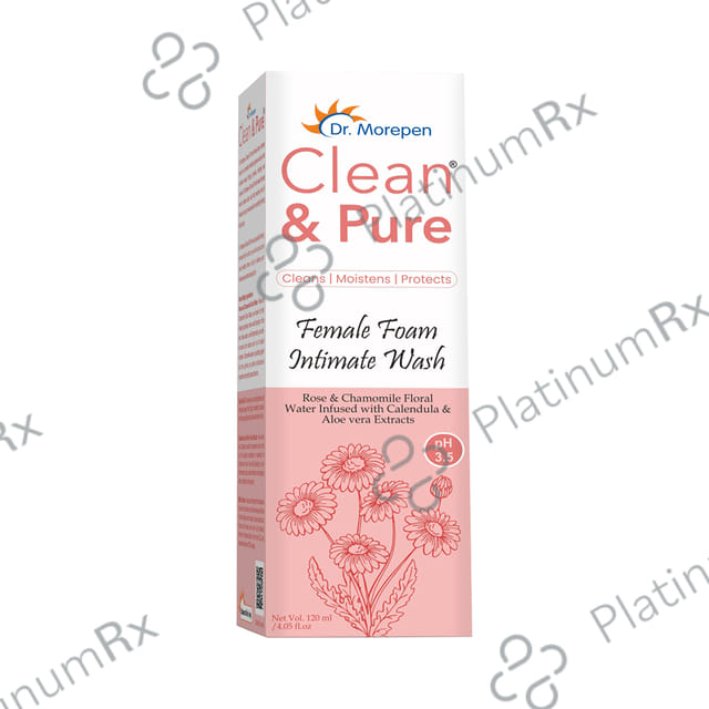 Dr. Morepen Clean & Pure Female Foam Intimate Wash