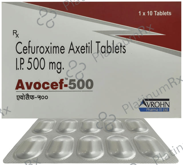 Avocef 500mg Tablet 10s
