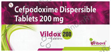 Vildox 200mg Tablet 10s
