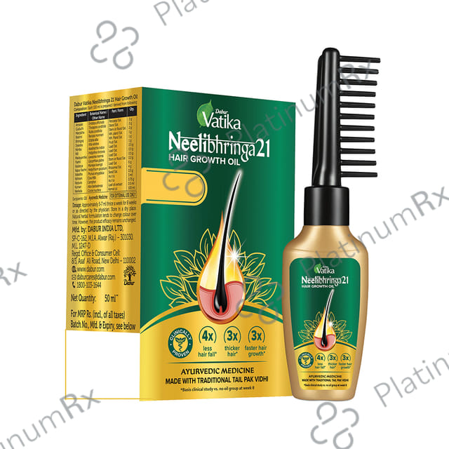 Dabur Vatika Neelibhringa Oil 50 ml