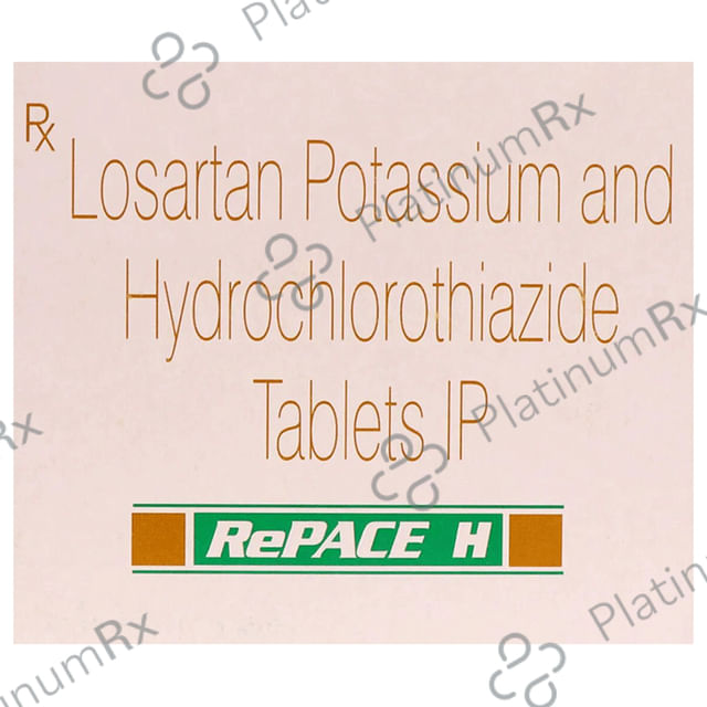 Repace H 12.5/50mg Tablet 10s