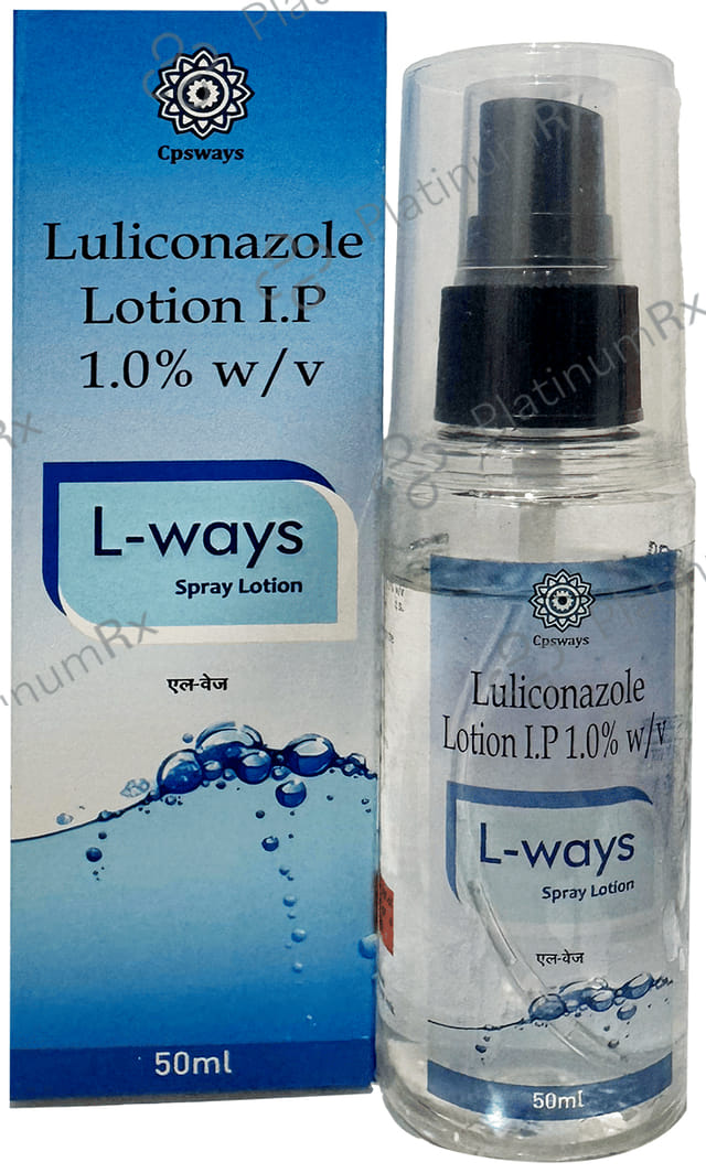 L Ways 1% Spray Lotion 50ml