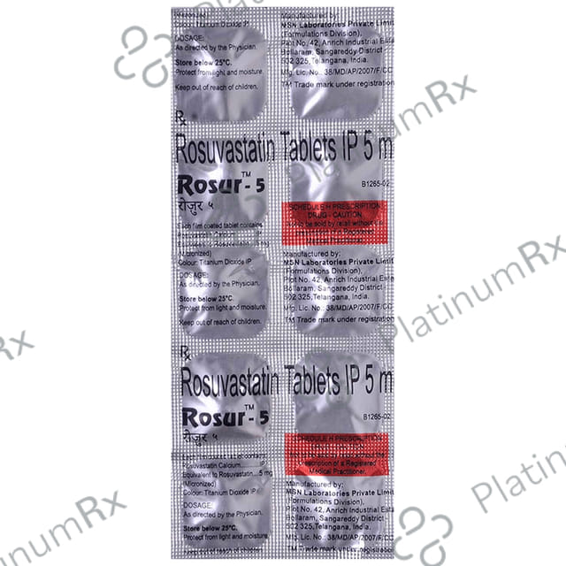 Rosur 5mg Tablet
