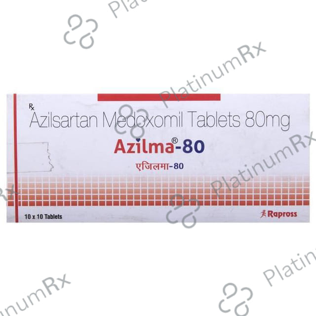 Azilma 80mg Tablet 10s