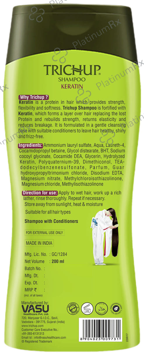 Trichup Keratin Damage Repair Shampoo 200ml