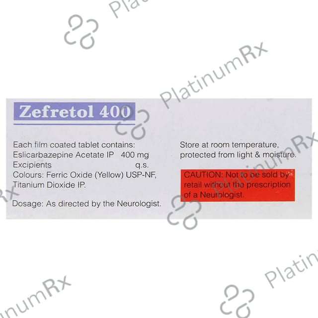 Zefretol 400mg Tablet 10s