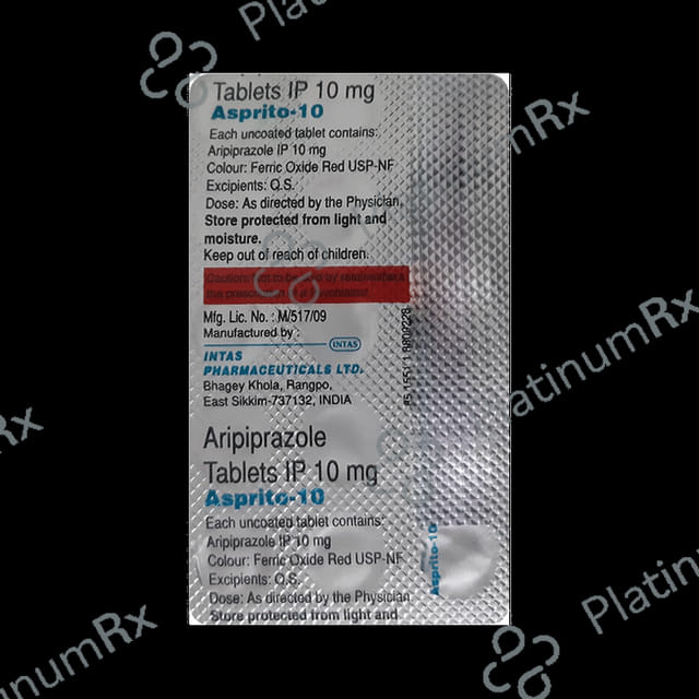 Asprito 10mg Tablet 15s