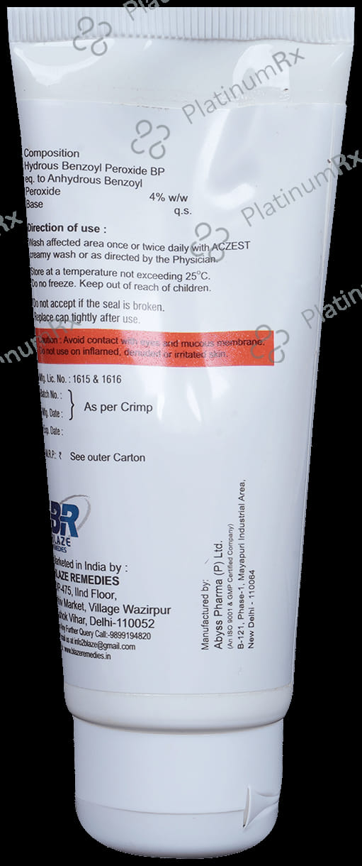 Aczest Creamy Face Wash