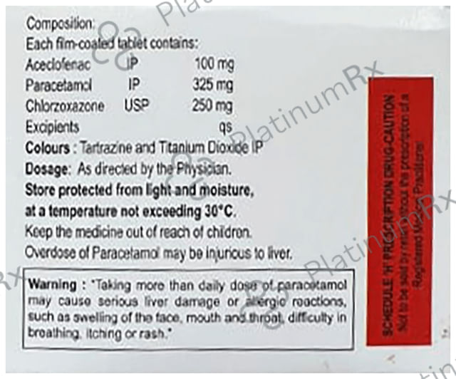 Acesam CZ 500/250/100mg Tablet 10s