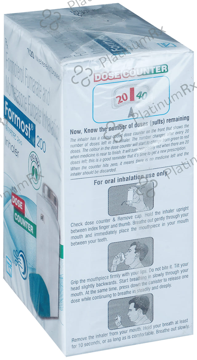 Formost 200/6mcg Inhaler 120MDI