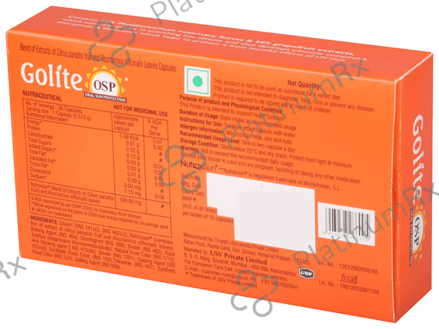 Golite OSP Capsule 10s