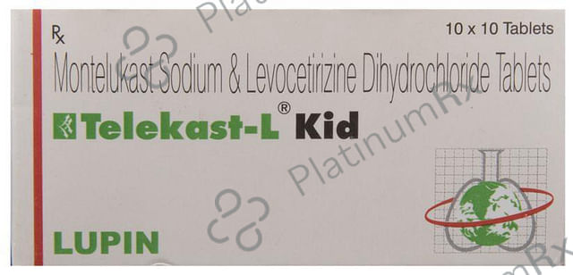 Telekast L Kid 2.5/4mg Tablet 10s