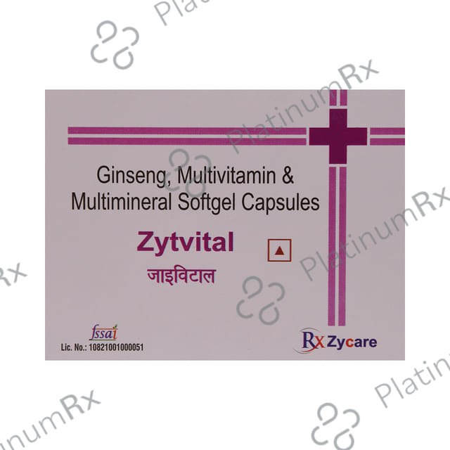 Zytvital Soft Gelatin Capsule