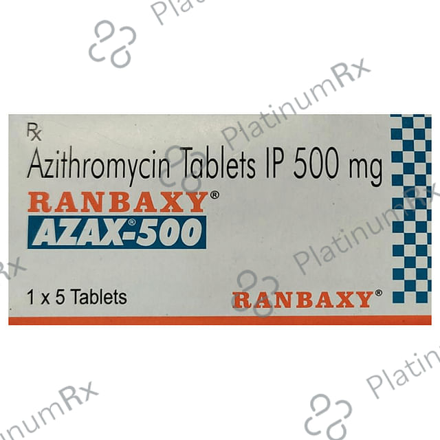 Azax 500mg Tablet 3s